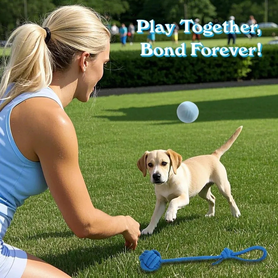 20 Pack Puppy Chew Toys for Small Breeds Blue Dog Teething Rings and Ropes Interactive Blue Rubber Toy Bundle with Durable Chew